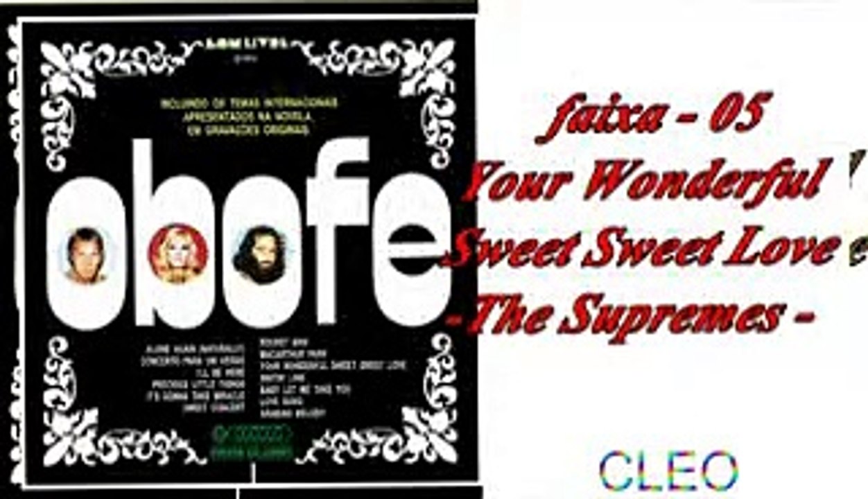 faixa - 05 - Your Wonderful Sweet Sweet Love - The Supremes