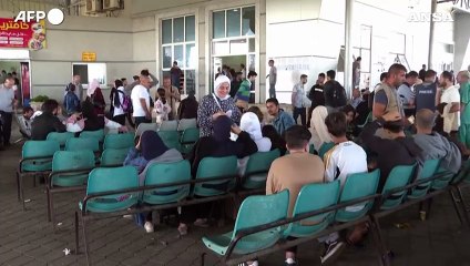 Valico di Rafah aperto al passaggio degli stranieri