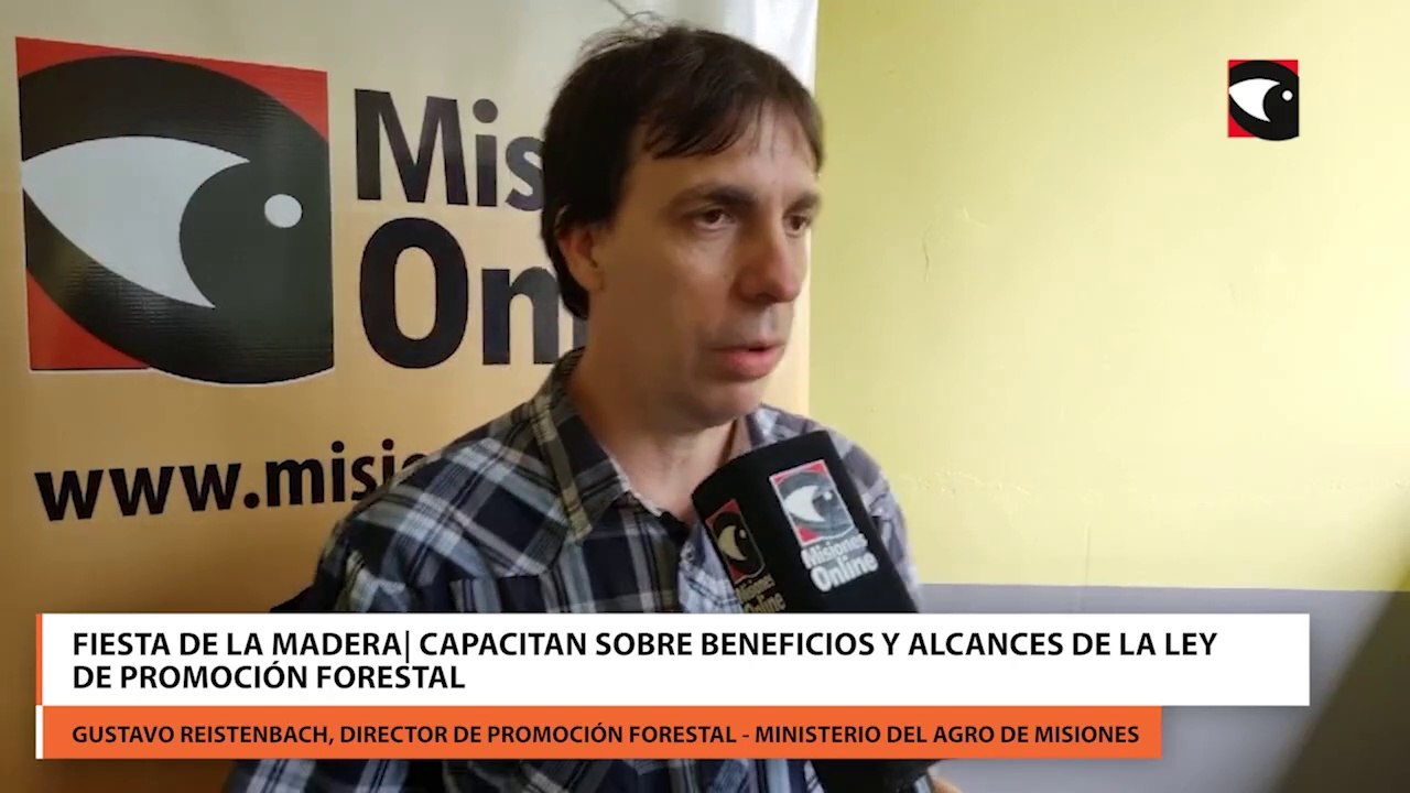 Fiesta de la Madera | Capacitan sobre beneficios y alcances de la Ley de Promoción Forestal