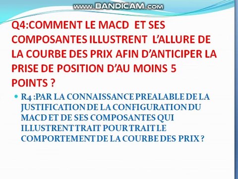le questionnement SUR LE MARCHE DES INDICES BOURSIERS ET COMMENT APPRENDRE A TIRER PROFIT?