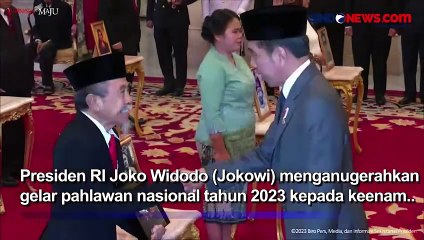 Resmi! Enam Tokoh Menjadi Pahlawan Nasional Baru