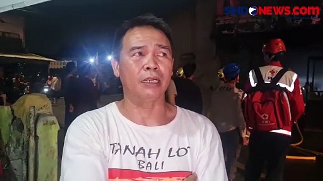 Rumah Makan Padang dan 2 Unit Sepeda Motor di Cilincing Hangus Terbakar