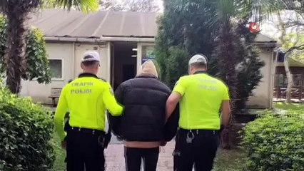 Kağıthane'de trafiği tehlikeye düşüren sürücüye para cezası