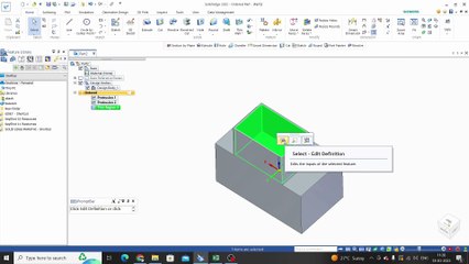 solid edge thin region