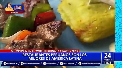 Gastronomía peruana se impone en el "World Culinary Awards 2023"