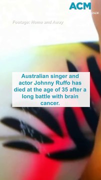 Beloved Home and Away actor Johnny Ruffo dies aged 35 from brain cancer