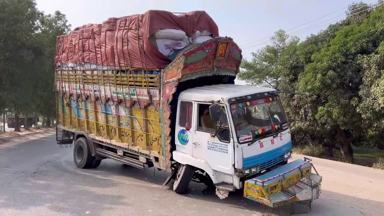Emergency Truck Front Axle Repair for Heavy Load Damage