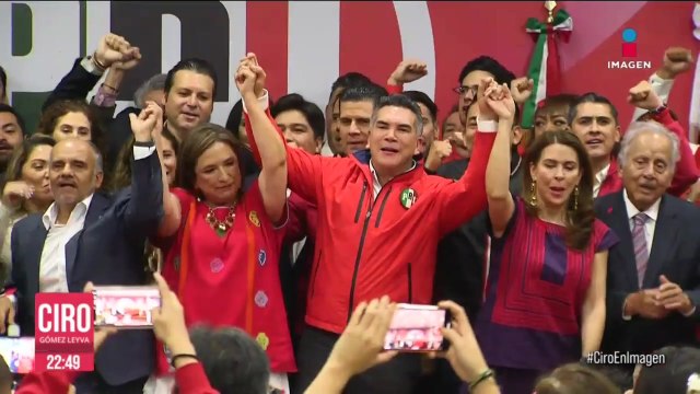 Xóchitl Gálvez se registra como precandidata del PRI a la Presidencia de la República