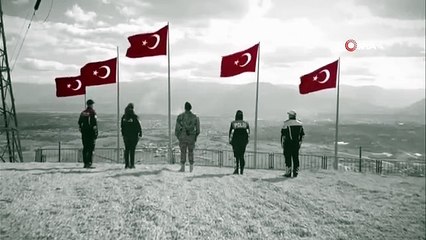 Erzincan Emniyet Müdürlüğü'nden Atatürk Portresi Paylaşımı