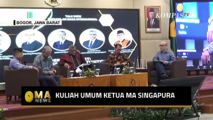 100 Ketua Pengadilan di Jabodetabek Ikuti Kuliah Umum Ketua MA Singapura - MA NEWS