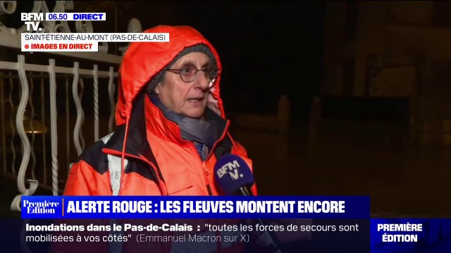 Inondations dans le Pas-de-Calais: L'après sera encore plus compliqué assure Brigitte Passeboc, maire de Saint-Étienne-au-Mont
