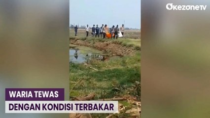 Waria Pemilik Salon Ditemukan Tewas dengan Tubuh Terbakar di Empang Mauk