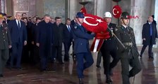 Atatürk'ün ebediyete intikalinin 85. yılı... Cumhurbaşkanı Erdoğan başkanlığındaki devlet erkanı Anıtkabir'de