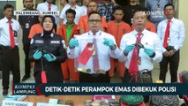 Detik-Detik Perampok Emas Dibekuk Polisi di Penginapan