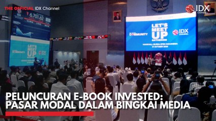 Peluncuran E-Book Invested: Pasar Modal Dalam Bingkai Media