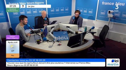 10/11/2023 - Le 6/9 de France Bleu Béarn Bigorre en vidéo