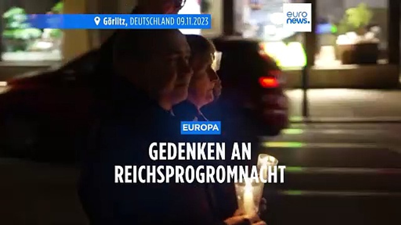 85. Jahrestag der Reichsprogromnacht überschattet vom Krieg im Nahen Osten