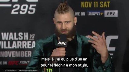 UFC 295 - Prochazka : "J'ai eu plus d'un an pour réfléchir à mon style, à ma performance"