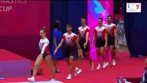 Aerobik Cimnastik Grup Milli Takımı Dünya Kupası'nda ilk kez madalya sevinci yaşadı