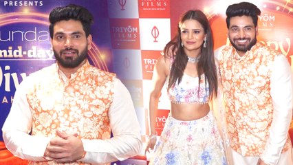 Archana Gautam के साथ Shiv Thakare की दीवाली की एक पार्टी में दिखा Stylish Look