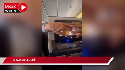 Uçak yolculuğunda ilginç anlar
