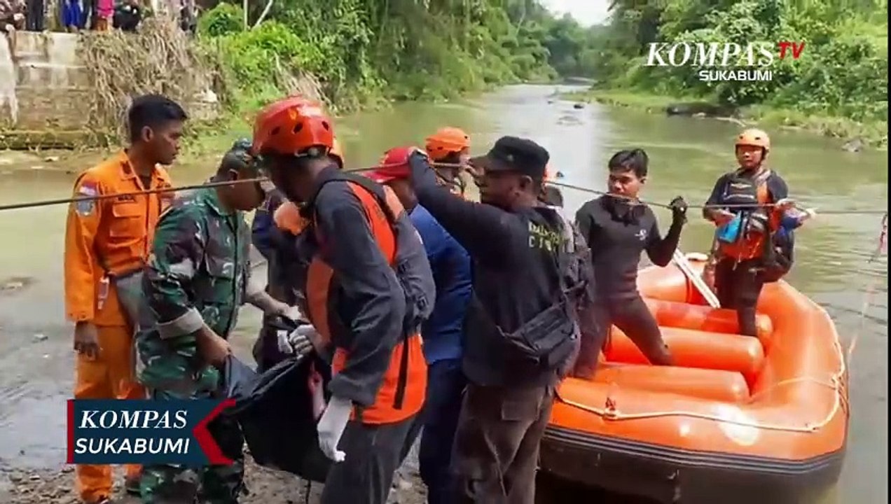 Tim Penyelam Temukan Remaja Tenggelam Di Dasar Sungai Cicatih