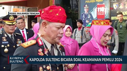 Kapolda Sulteng Bicara Soal Keamanan Pemilu 2024