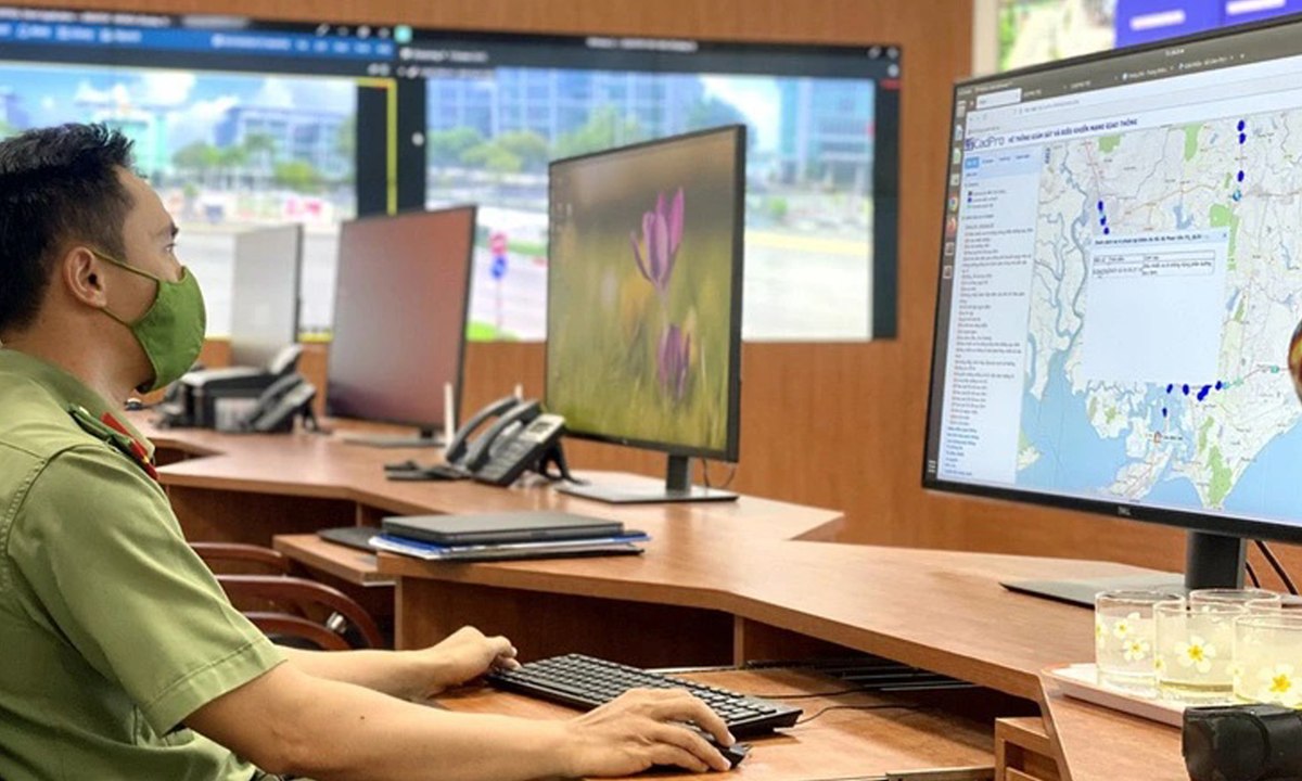 Xử phạt vi phạm giao thông qua camera trên quốc lộ 55 và 56