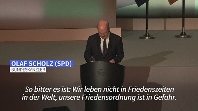 Scholz: Dauerhaft zwei Prozent Verteidigungsausgaben