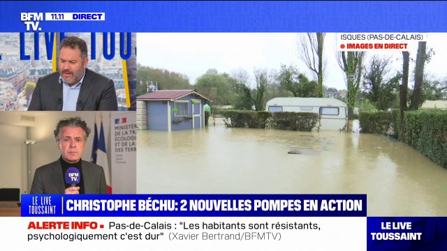 Pas-de-Calais: l'état de catastrophe naturelle sera annoncé mardi 14 novembre sur des dizaines de communes , annonce Christophe Béchu