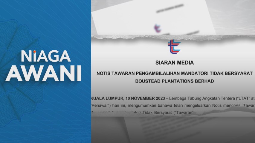 Ltat Keluar Notis Tawaran Ambilalih Baki Saham Dari Boustead