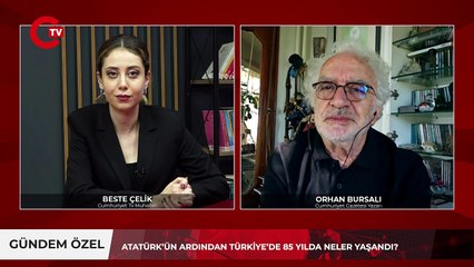 Tải video: Atatürk’ün ardından 85 yılda yaşananları Cumhuriyet Gazetesi yazarı Bursalı anlattı: ‘Atatürkçüler büyük bir saldırı altında’