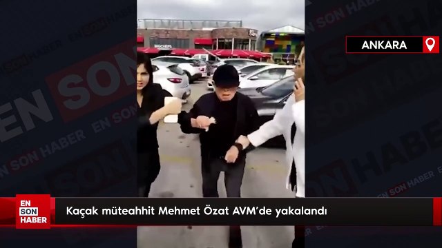 Kaçak müteahhit Mehmet Özat AVM'de yakalandı