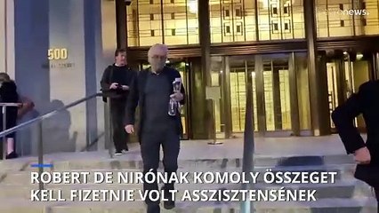 Komoly összeget kell kifizetnie egy bírósági döntés alapján Robert de Niro cégének