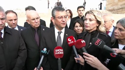 Descargar video: İlk kez Anıtkabir'de tokalaştılar! Özgür Özel'den 