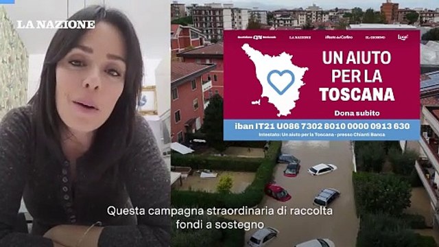Alluvione in Toscana, Gaia Nanni: Tutti insieme per aiutare chi vive questo dramma