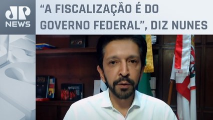 Prefeito de SP responde perguntas de moradores sem energia