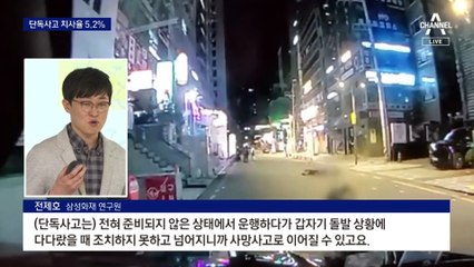 전동킥보드 타다 혼자 ‘쾅’…5.2%나 숨지는 ‘나홀로’ 사고