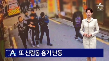 또 신림동 흉기 난동…불안감 느낀 시민들