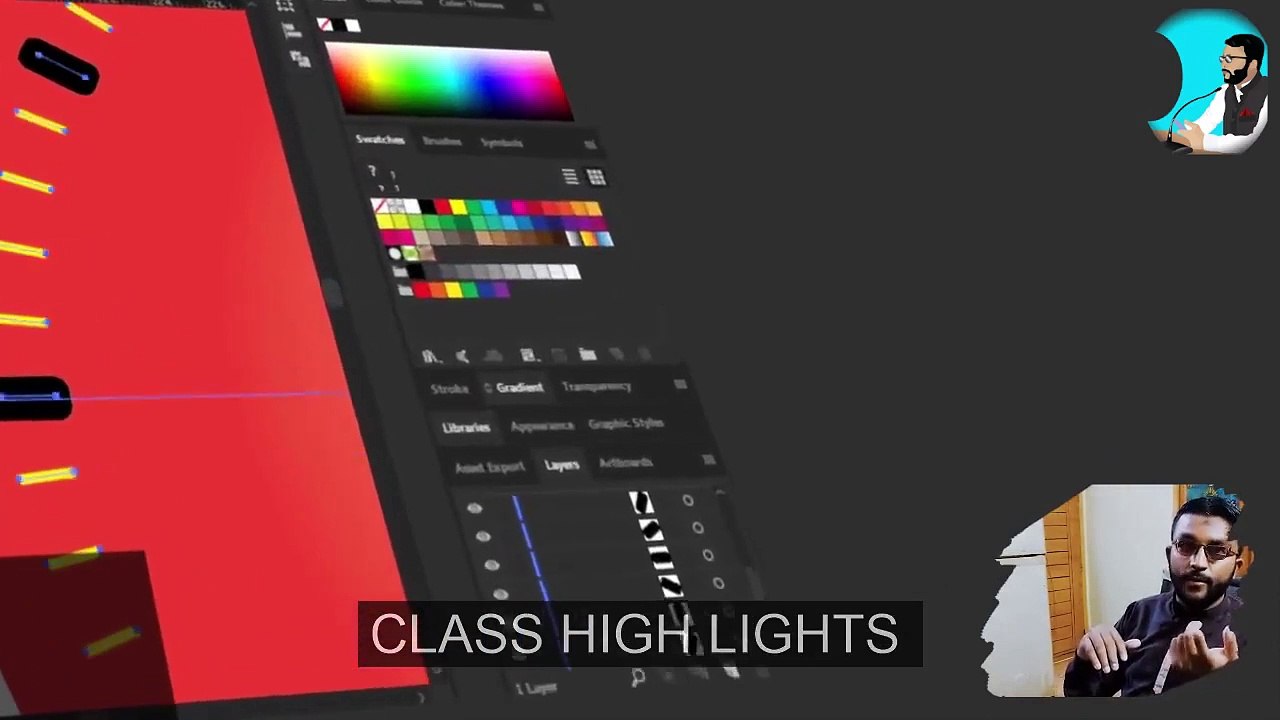 ADOBE ILLUSTRATOR CLASS 3 (ROTATE AND REFLECT TOOLS) COMPLETE TRAINING