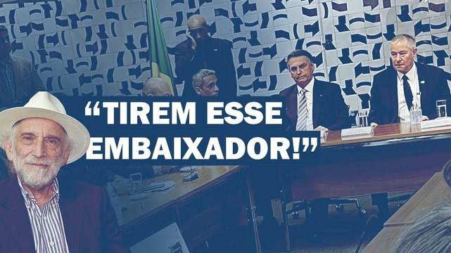 EMBAIXADOR TEM QUE SE REUNIR COM O GOVERNO DO PAÍS, NÃO COM UM INELEGÍVEL DA OPOSIÇÃO | Cortes 247