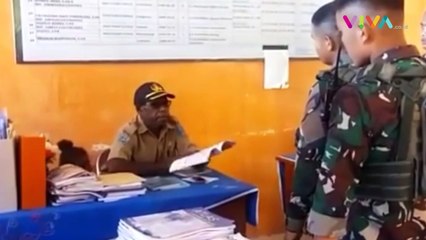 Anggota TNI Damprat Kepala Sekolah Gegara Soal Upacara