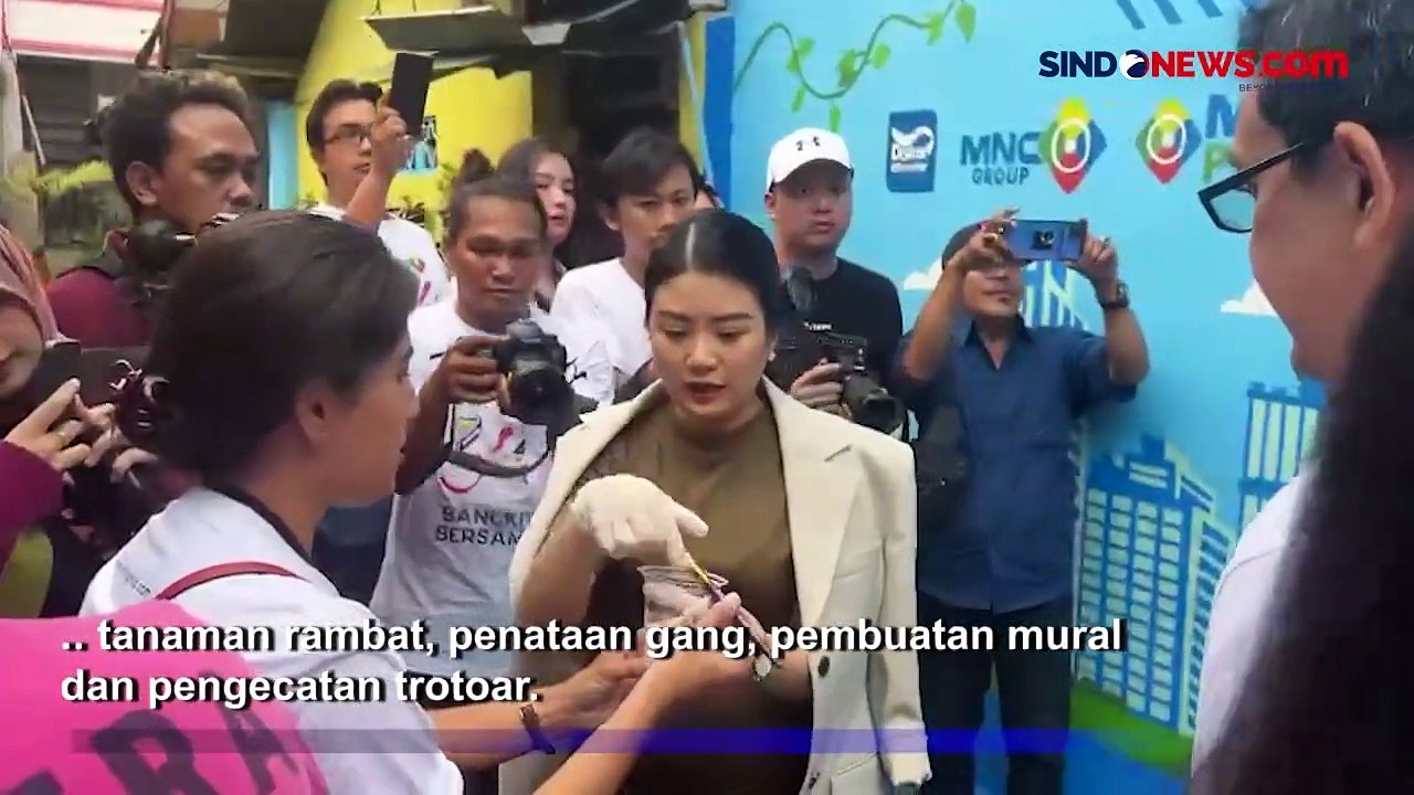 Memperingati HUT MNC Group ke-34, Direksi dan Karyawan Serta Warga Lakukan Penataan Lingkungan di Kebon Sirih