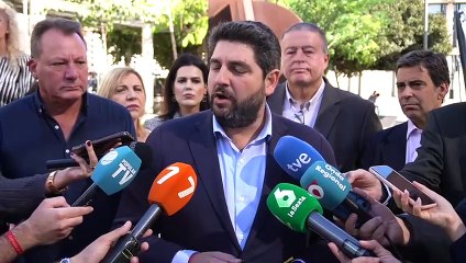 Скачать видео: López Miras exige a Sánchez que convoque la Conferencia de Presidentes para explicar sus pactos con Junts