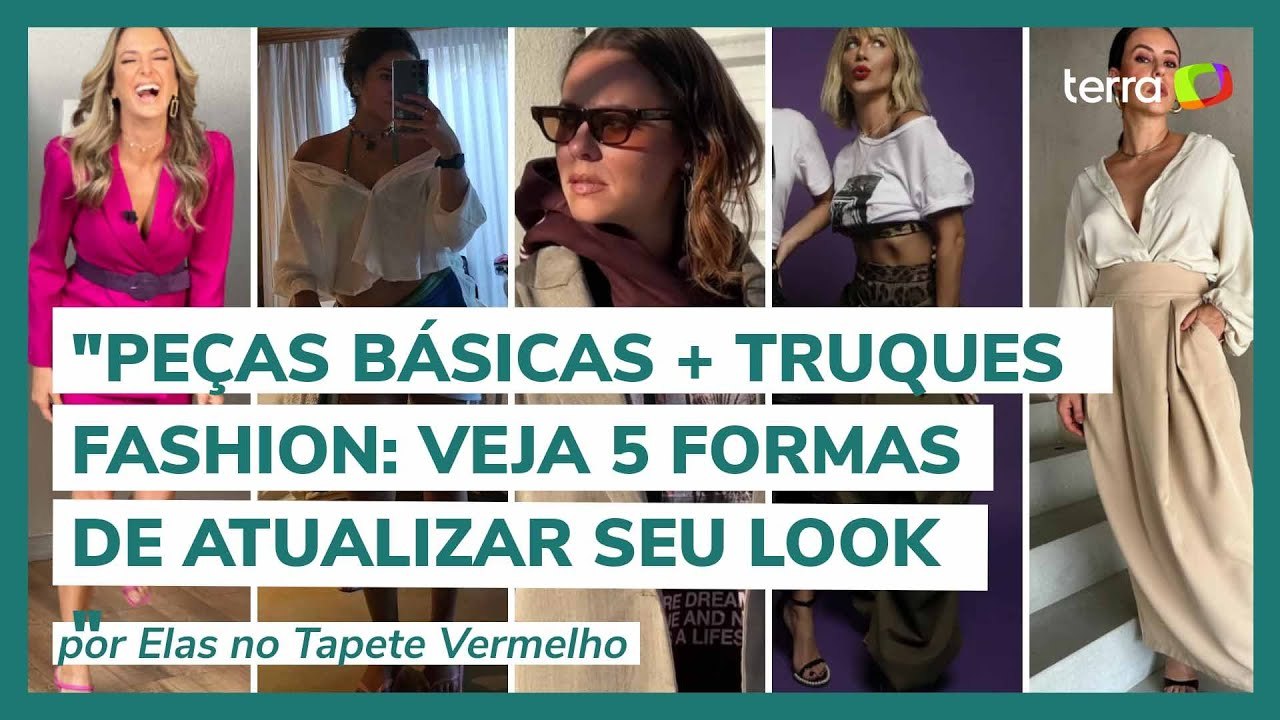 Atualize peças básicas com 5 truques fashion das famosas