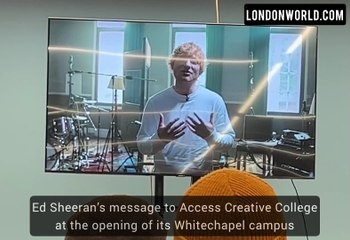 Ed Sheeran on Access Creative College