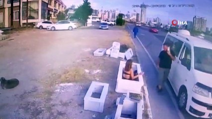 "Bedava mezar buldu içine girdi" deyimi gerçek oldu! "Rahatsızlandı sandım, gittim baktım ki içine girmiş uzanmış"