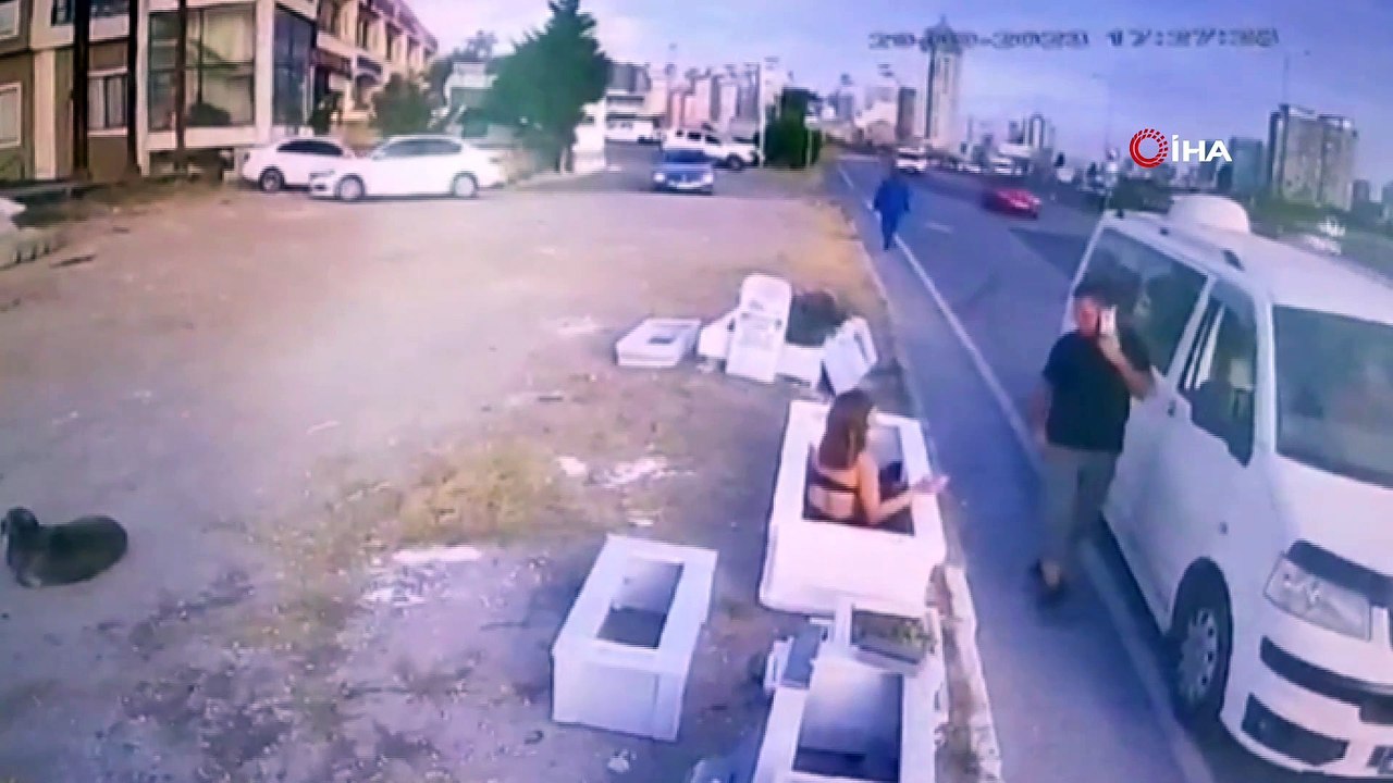 "Bedava mezar buldu içine girdi" deyimi gerçek oldu! "Rahatsızlandı sandım, gittim baktım ki içine girmiş uzanmış"