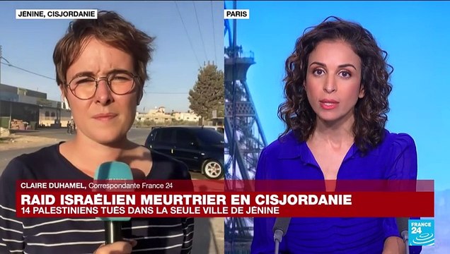 Raid israélien en Cisjordanie :14 Palestiniens tués à Jénine