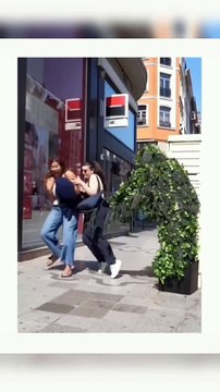 Bushman prank: Funny Reactions of people Getting Scared !! | funny prank videos girls